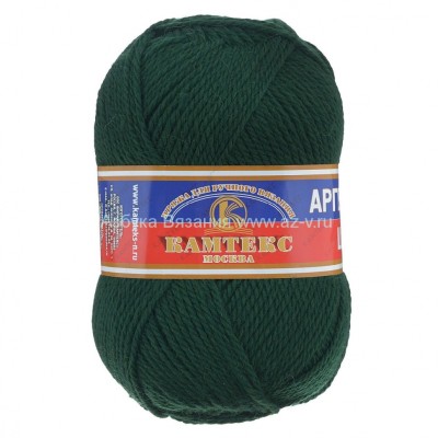 Пряжа &quot;Аргентинская шерсть&quot;, зеленый 110, шерсть 100%, 100 г.