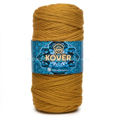 Шнур 6 мм, 508/5 яркое золото , акрил