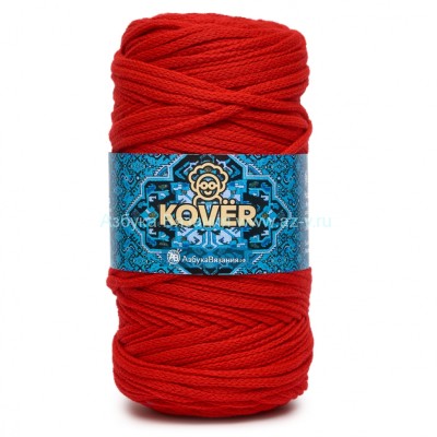 Шнур 6 мм, 513/2 красный мак  , акрил