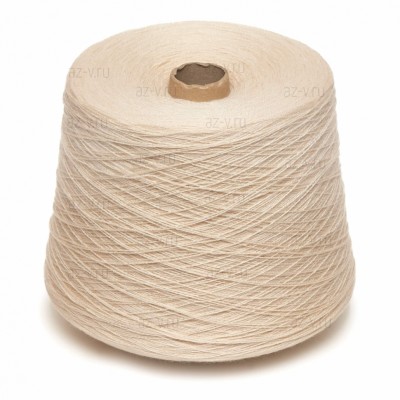 Пряжа в бобине, 505/8 слоновая кость, 100% акрил, 32/2, Пинск