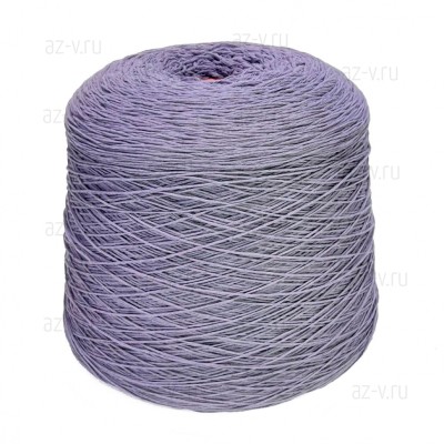 Пряжа в бобине, Lana Cotone, сирень 15-3930  70% хлопок, 30% меринос