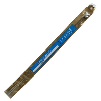 Спицы прямые металл Hobby&amp;Pro, 35 см.